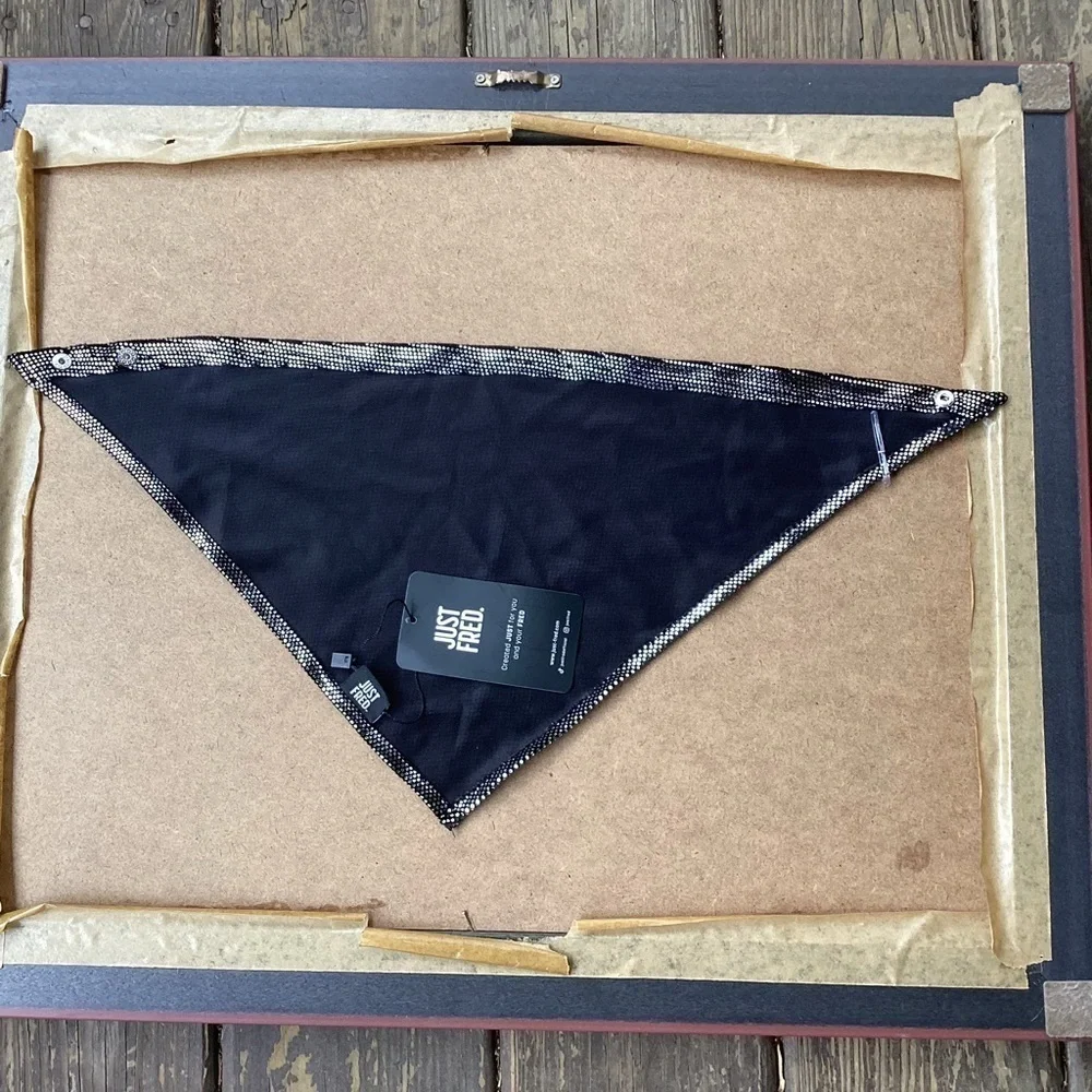 Just Fred NWT Disco Bandana for pets